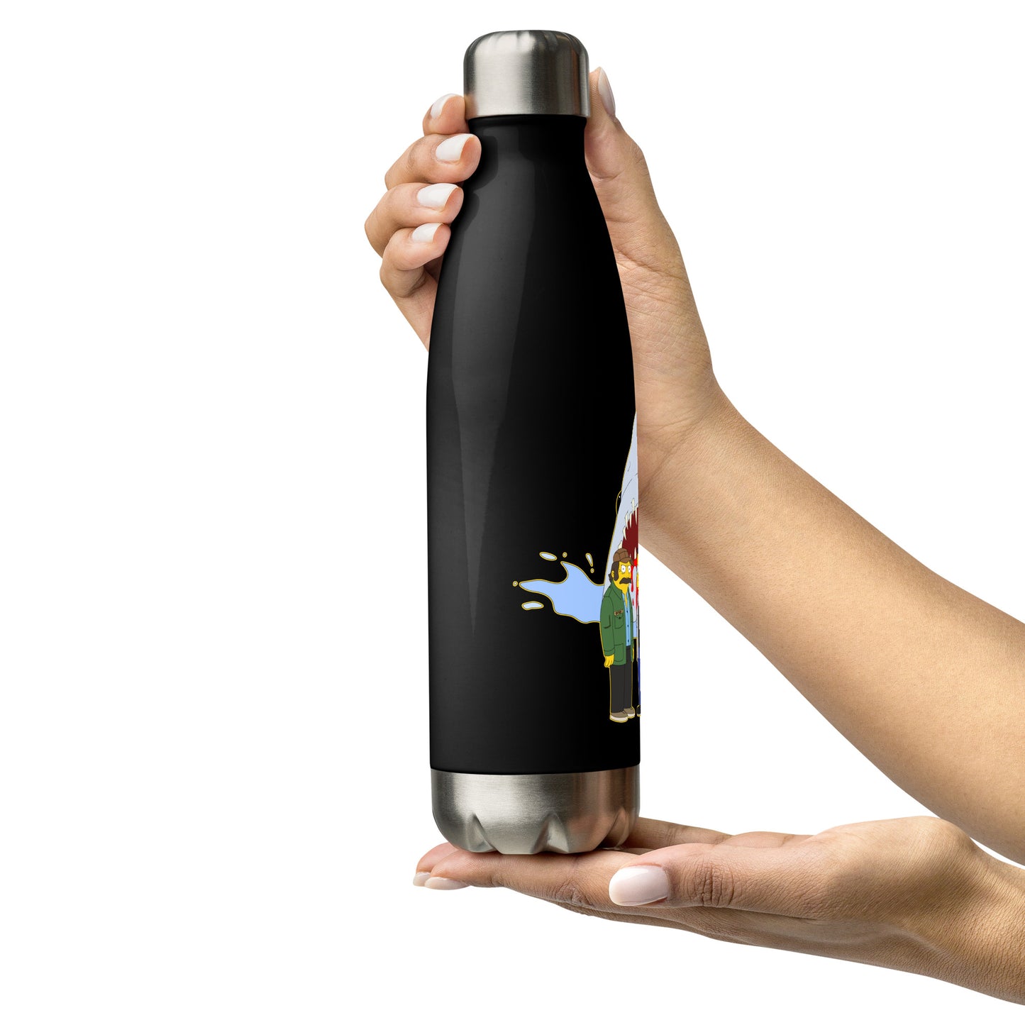 The SImpsons X JAWS Inspired Stainless steel water bottle