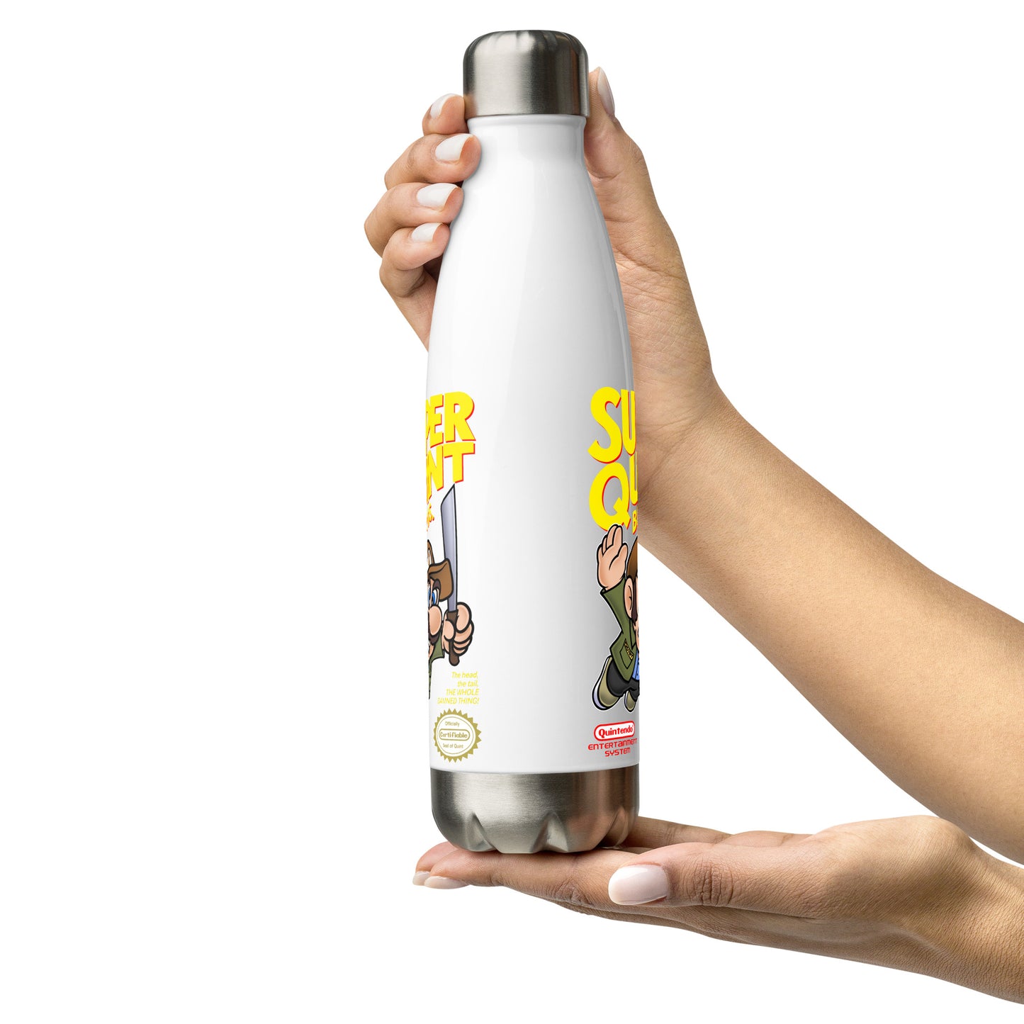 Super Mario X Quint JAWS Inspiredd Stainless steel water bottle