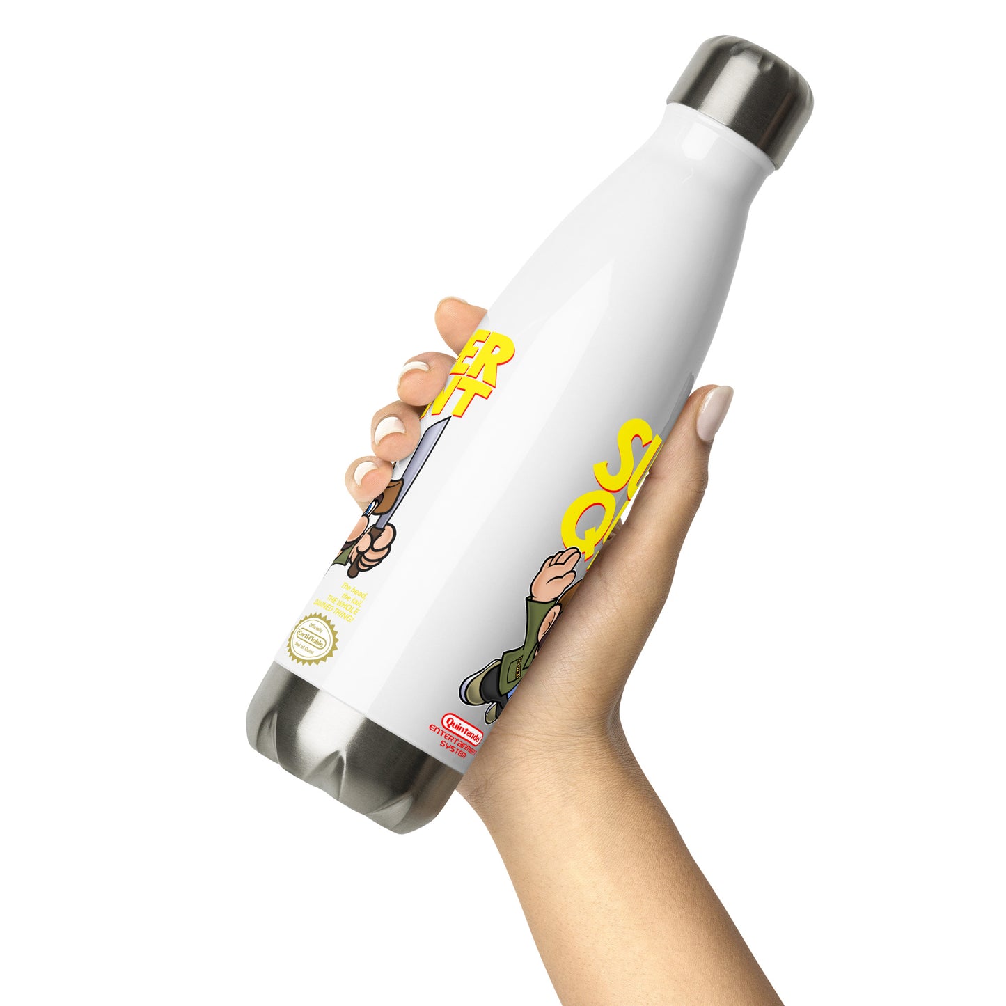 Super Mario X Quint JAWS Inspiredd Stainless steel water bottle