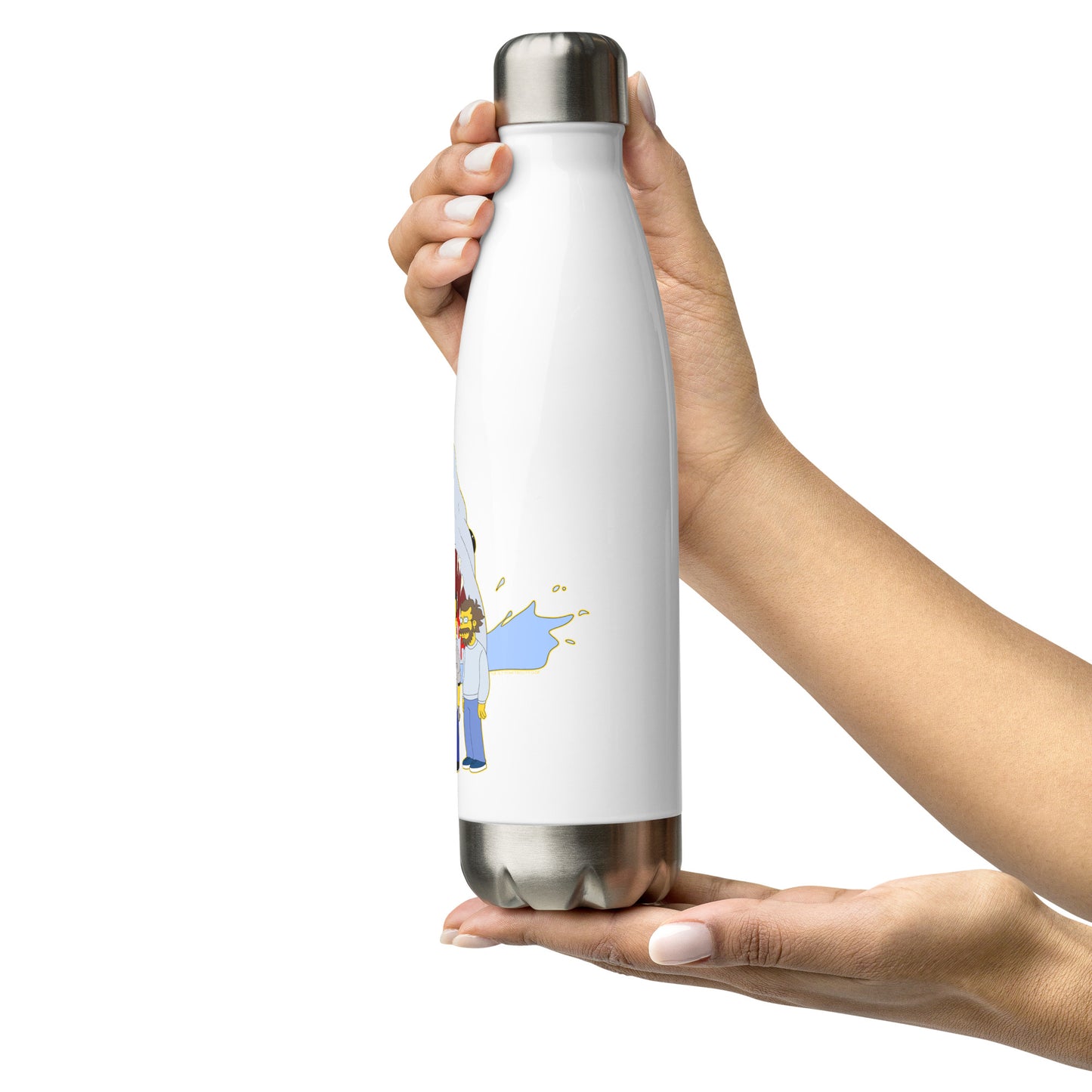 The SImpsons X JAWS Inspired Stainless steel water bottle