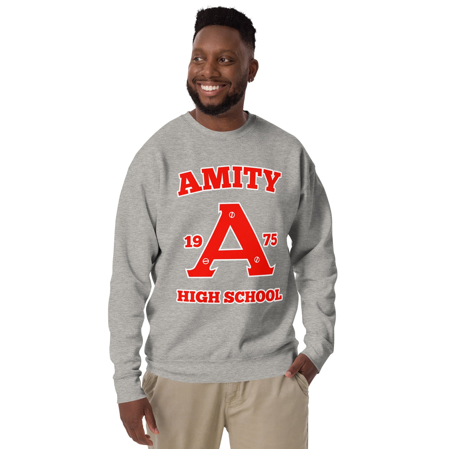 Amity High School JAWS Inspired Unisex Premium Sweatshirt