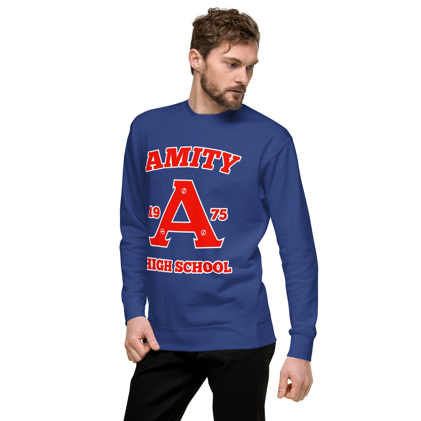 Amity High School JAWS Inspired Unisex Premium Sweatshirt