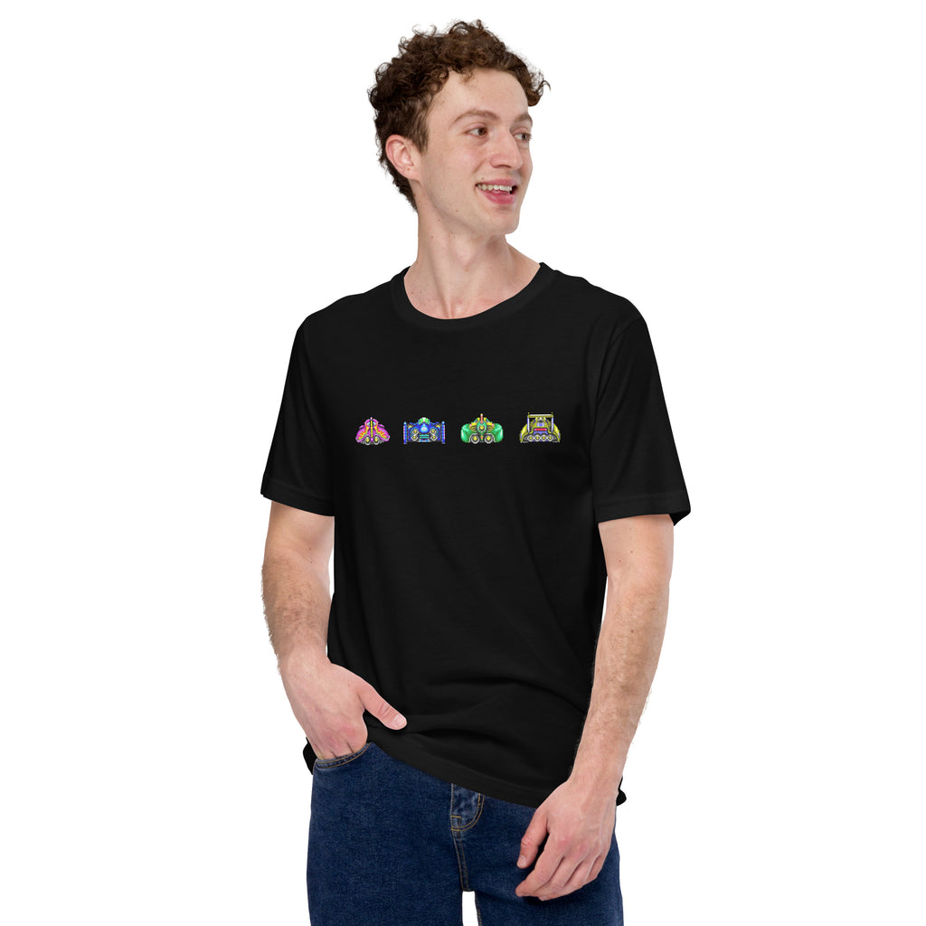 F_ZERO Starting Grid Unisex t-shirt