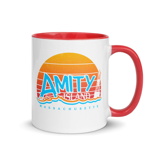 Amity Island JAWS Inspired Mug with Color Inside