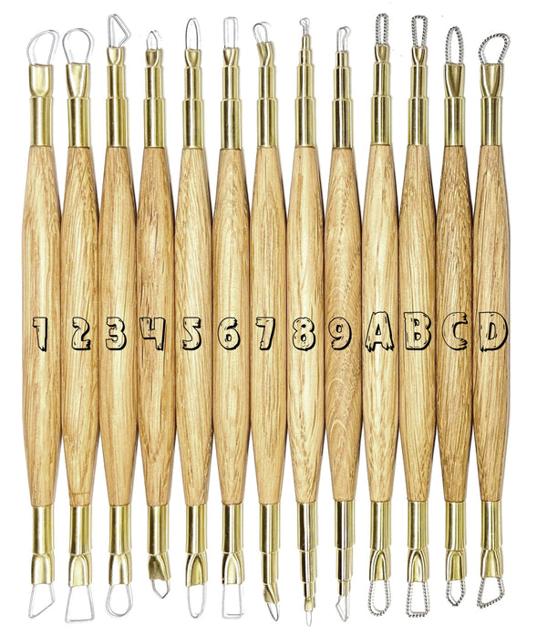 Old Monstrosity Shop Micro Clay Sculpting Loop Rake Tools