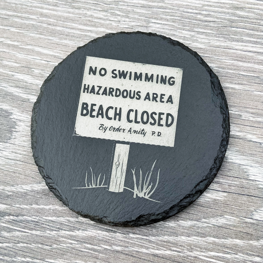 JAWS Slate Coaster Collection