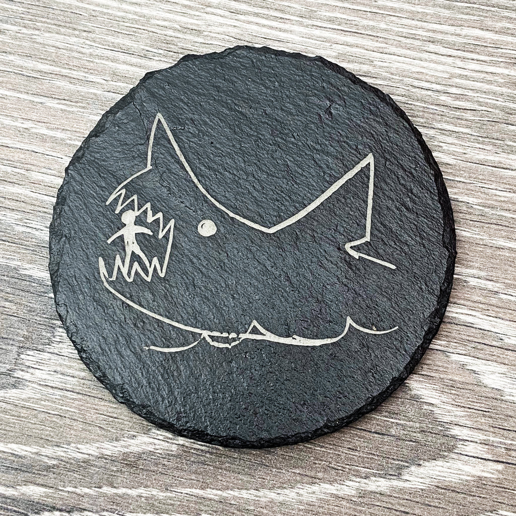 JAWS Slate Coaster Collection
