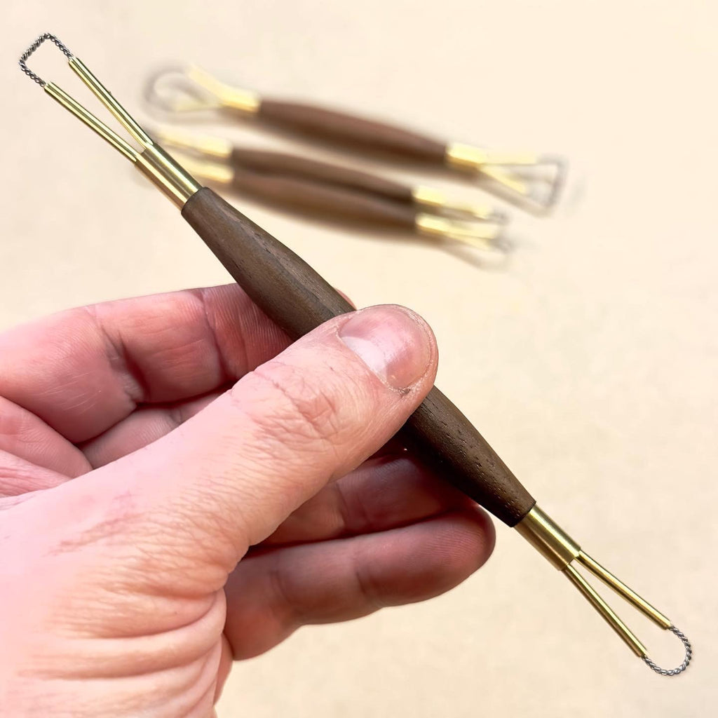 Twisted Wire Blending Clay Rake Tool